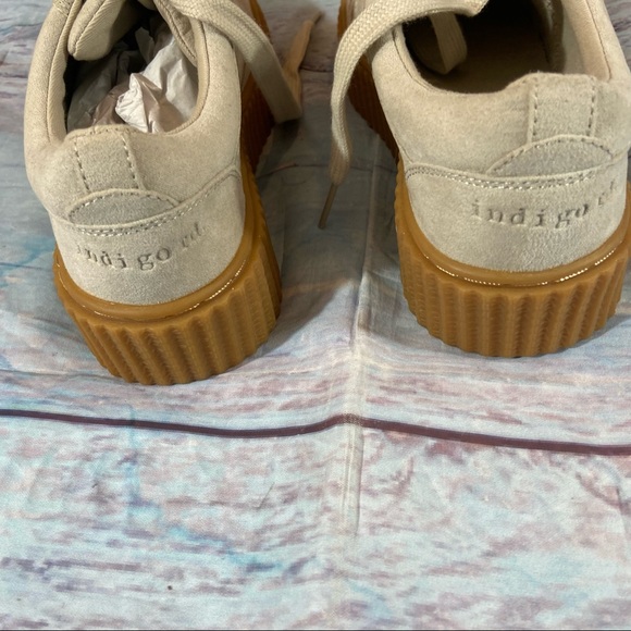 Nib Indigo Rd. Faux Suede sneakers sz5.5 - Picture 6 of 9